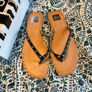New in box Dolce Vita Jociah black studded sandals